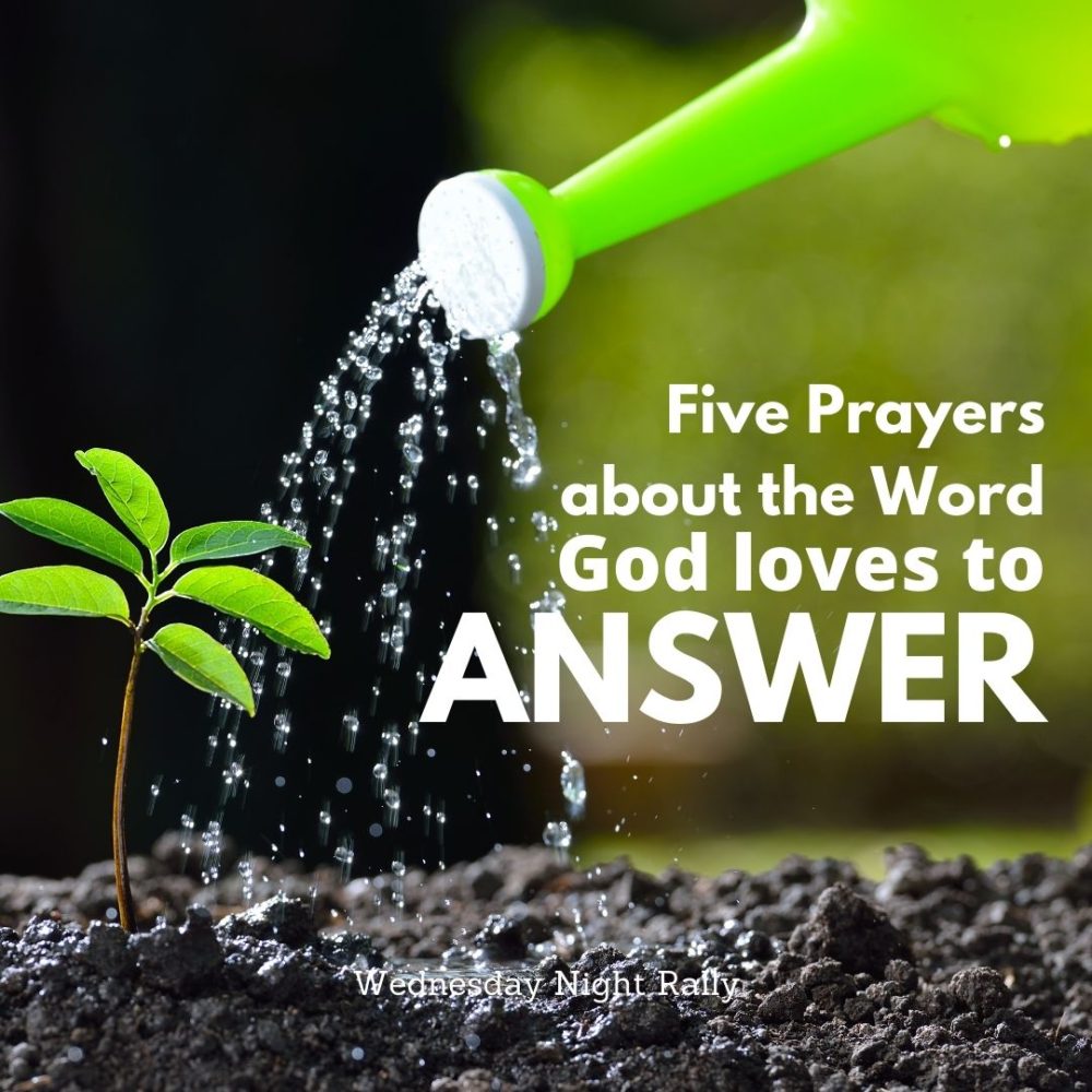 Five Prayers About The Word God Loves To Answer