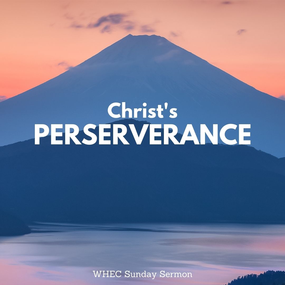 Conformed To Image Of God Christ S Perseverance White Harvest Evangelical Church